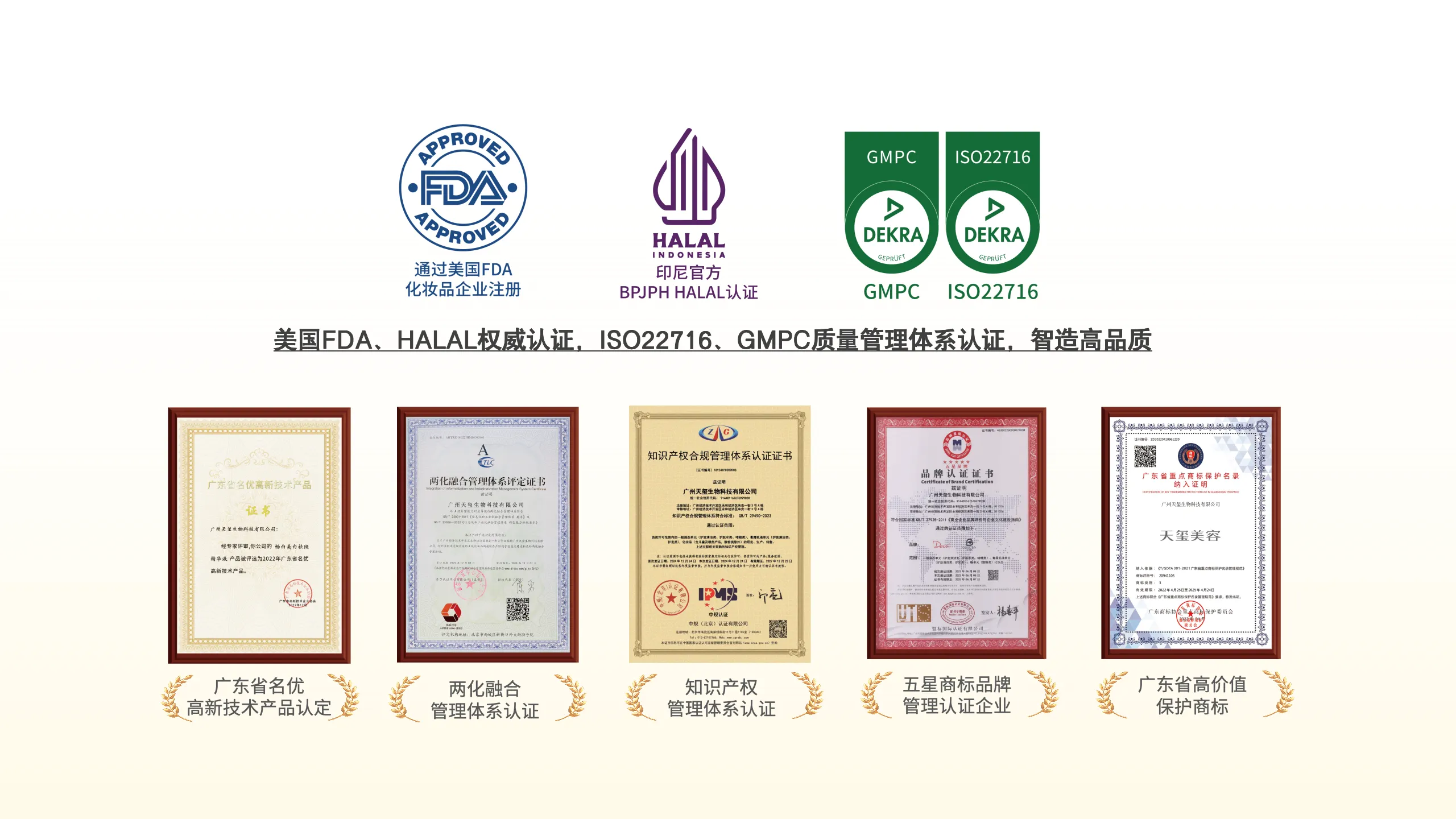 天玺国际企业资质认证证书