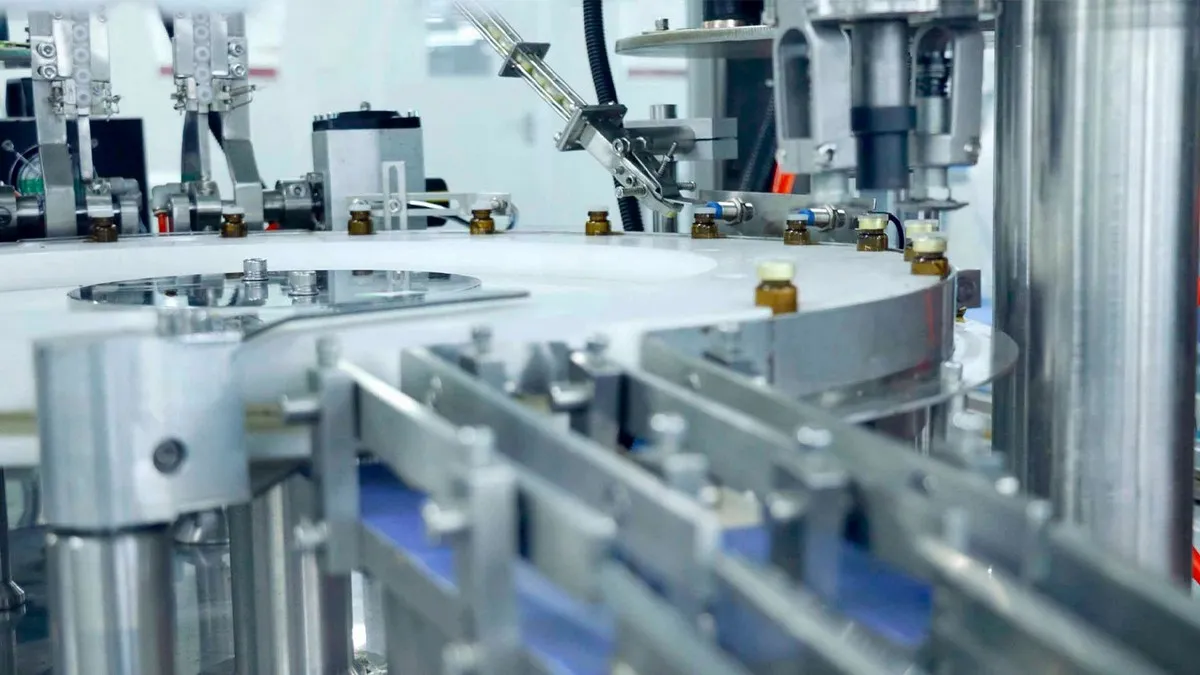 glass-vial-serum-production-line